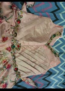 Stunning Pink Floral Lehenga Choli