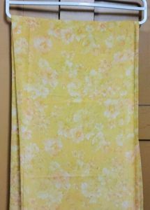 Beautiful Yellow Floral Saree