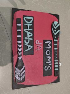 Dhaba Mom's Sign - Kitchen Decor