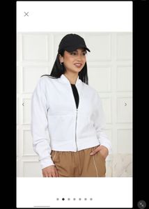 SHEIN Stylish White Jacket