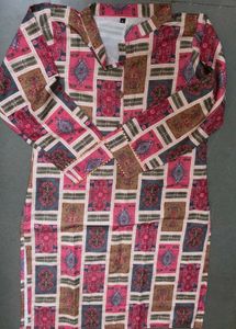 Designer Printed Kurta and Pants Set