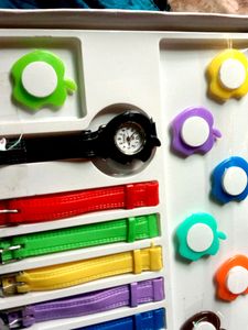 11Multiple Colors Belts Watch For Girls And Women