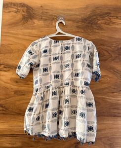Boho Print Tunic Top