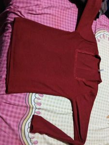 beautiful red top