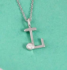 price drop 📉Real 925 Silver "L" Alphabet Pendant