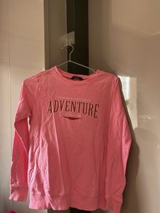 Pink "Adventure" Sweatshirt
