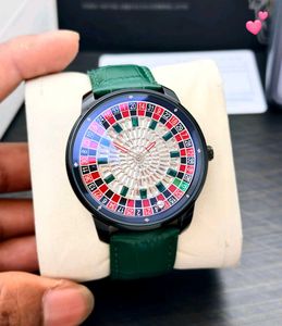 Statement Watch with Unique Face