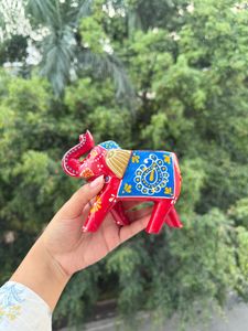 Hand-Painted Elephant Showpiece