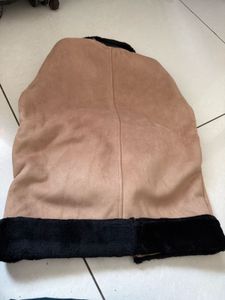 Stylish Faux Suede &amp; Fur Jacket