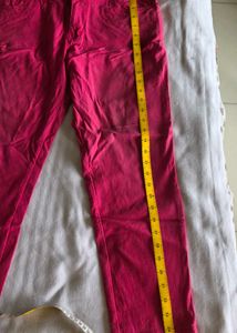 Vibrant Pink Jeans