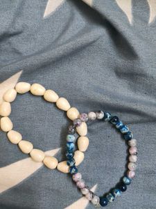 marble bead bracelet