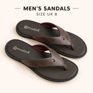 Men's Brown Leather Sandals