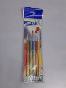 DOMS Colourmate 5 Synthetic Hair Brushes