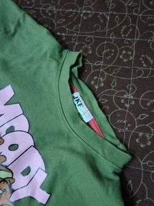 Olive Green Crop Top