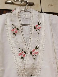 Beautiful Maslin Organza Pakistani Suit Set