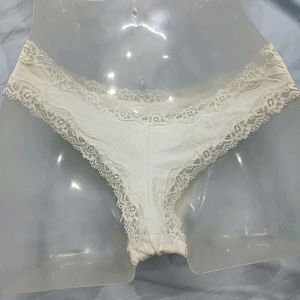 ⚛️ Lace Trim Thong Panty