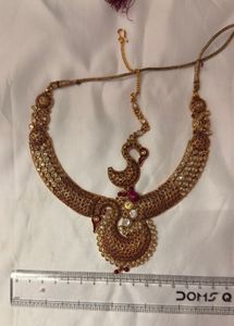 Exquisite Peacock Kundan Necklace Set from Jaipur