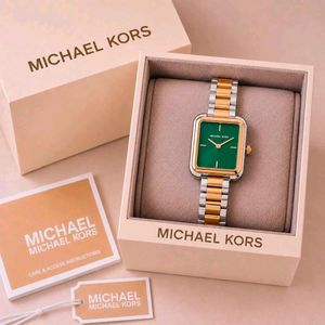 Michael Kors Rose Gold &amp; Silver Watch