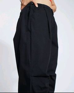 Black Parachute Pants