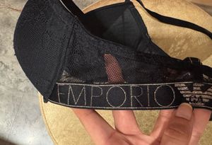 Emporio Armani Black Lace Bra