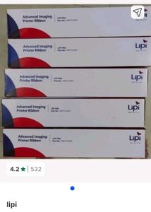 (set of 5) Lipi Advanced Imaging Printer Ribbon