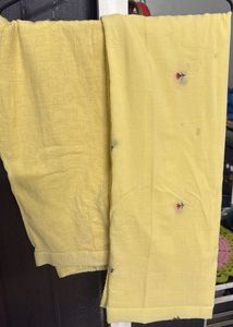 Yellow Embroidered Kurta Set