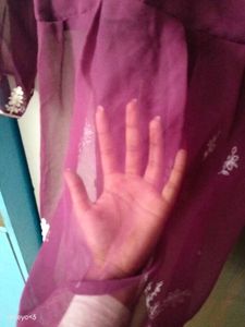 Embroidered Maroon Kurta