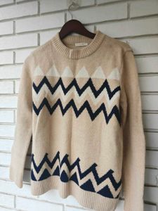 Cozy Geometric Pattern Sweater