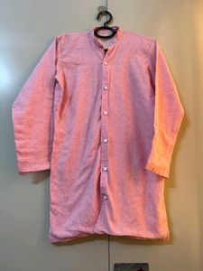 Men's Pink Kurta