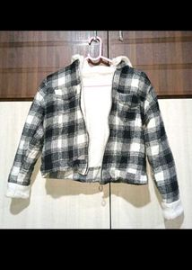 Check Print Jacket