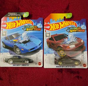 Hot Wheels Nissan GTR & Transformer Chevy