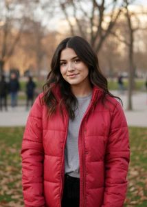 Red Puffer Jacket