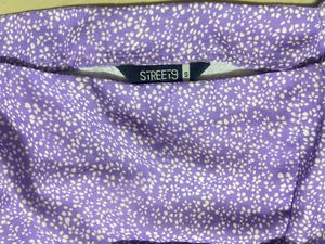 Purple Long Sleeve Top .size- S