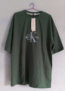 Calvin Klein Jeans Green T-Shirt