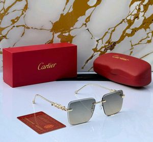 Cartier Rimless  sunglasses premium stock