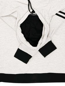 Unisex Light Grey Hoddie T-shirt