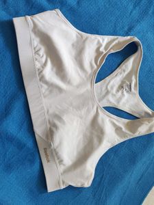 Reebok White Sports Bra