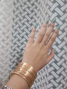 Gold Bangle Set