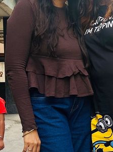 brown layer top