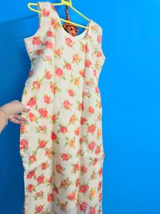Embroidered Floral Kurta