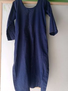 Beautiful Blue Embroidered Kurta