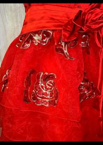 Stunning Red Party Dress