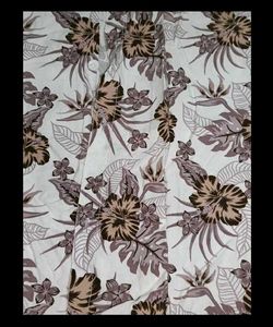 Floral Print Short Sleeve unisex Shirt