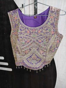 New of shop Embroidered Purple Lehenga Choli