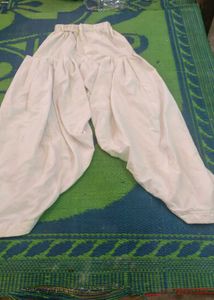 White Patiala Pants