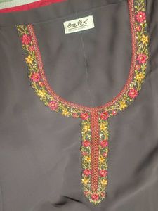 Embroidered Kurta Set without dupatta