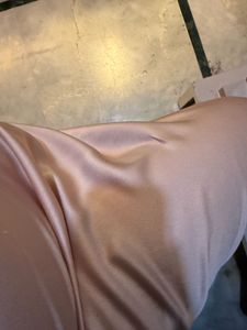 Elegant Pink Satin Gown💖❤️🧚🏻‍♀️