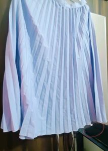 Stylish Pleated Midi Skirt