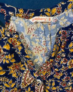 Boho Printed Halter Neck Top