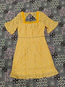 Yellow Lace Dress